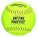 Diamond Sports Machine Batting Practice Softball, Dozen