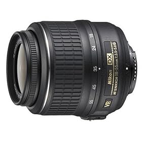 Nikon 18-55mm f 3.5-5.6G AF-S DX VR Nikkor Zoom Lens by Nikon