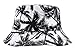 ZLYC Unisex Cute Print Bucket Hat Summer Fisherman Cap (Palm Tree Black)