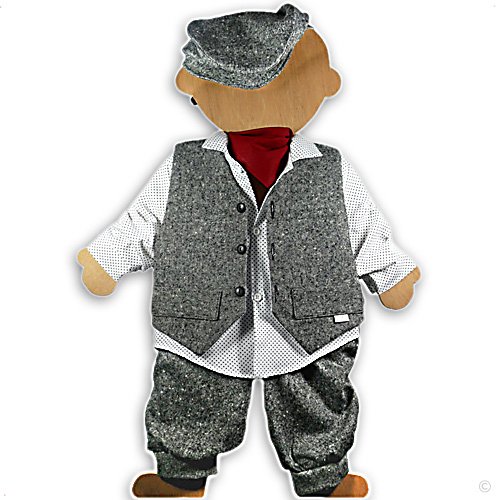 Tokke Anzug für kleine Kinder, 4-teilig, schwarz/weiß, Babykleidung | Jungen Babymode