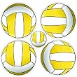 Peel and Stick Volleyball Stickers Decals Removable Wall Art