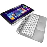 13.3" HP 13-r100dx x2 Detachable Laptop Tablet Intel Core i3-4021Y Wi-Fi with 4G LTE 4GB RAM 500GB + 8GB Hybrid HDD BeatsAudio Bluetooth Windows 8.1 Snow White/Ash Silver (Certified Refurbished)