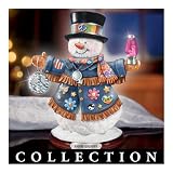 For The Good Times Retro Style Collectible Snowman Figurine Collection