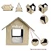 Milliard Portable Heated Outdoor Pet House, 22 x 18 x 17