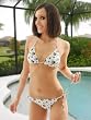 String Halter Bikini Swimsuit Junior Swim M or L