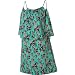 Volcom Juniors Chips Tank Convertible Dress, Mint Green, X-Small