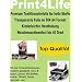 P4L - 15 Blatt T-Shirt Folie Transferfolie Textilfolie Transferpapier klar/transparent