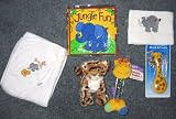 Jungle Animals Baby Gift Set with Gund- Great Shower Gift