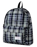 [HotStyle Fashion Printed] FavorPlus Plaid Laptop Backpack for College School Girls, Green