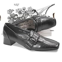 JANE KLAIN design, Damen Strech-Trotteur Pump, schwarz