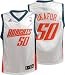 Search : Emeka Okafor Youth Jersey: adidas White Replica #50 Charlotte Bobcats Jersey