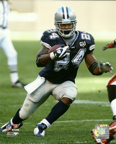 Marion Barber Cowboys Rushing 8x10 Photo