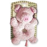SDISC AKC Puppy Series Plush Pig Teether with Rattle