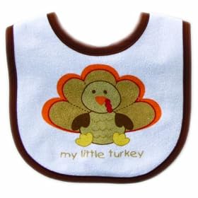 Luvable Friends Thanksgiving Drooler Bib