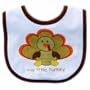 Luvable Friends Thanksgiving Drooler Bib, Turkey