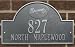 Atlanta Braves Pewter and Silver Personalized Address Plaque