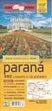 Parana State (Brazil) Road Map by Quatro Rodas