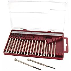 21 Precision Screwdrivers Watchmakers Clock Repair Tool