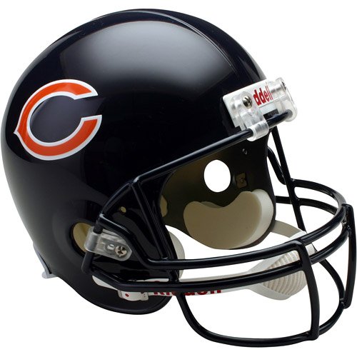 Riddell Chicago Bears Deluxe Replica Football Helmet Full Size