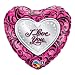 I Love You Filigree Valentine Heart 18" Mylar Balloon