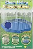 Ware Manufacturing Canvas Clean Living Small Pet Floor Cover, Small, Blue/Green