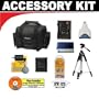 Canon 2400 Digital SLR Camera Gadget Bag + Digital Photo & Video 57" Tripod + Spare Replacement Battery for Canon NB-2LH + High Speed USB 2.0 CompactFlash Card Reader + Accessory Kit - for Canon EOS Digital Rebel XT & XTi