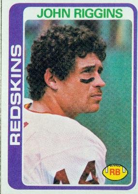 1978 Topps #215 John Riggins - Washington Redskins (Football Cards)