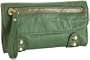 Linea Pelle Dylan Tri-Fold Wallet,Kelly,one size