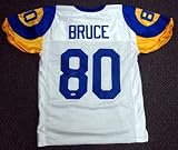 Isaac Bruce Autographed/Hand Signed St. Louis Rams Jersey PSA/DNA