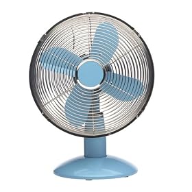 Click here to buy Deco Breeze DBF0419 Tabletop 10-Inch Metal Fan, Sky Blue by Global Product Resources--Deco Breeze.
