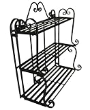 IMAGE OF Folding Scroll Triple Wall Shelf