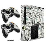 Designer Skin for XBOX 360 SLIM System & Remote Controllers -Big Ballin