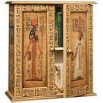 Keepsake of the Pharaoh: Egyptian Curio Cabinet