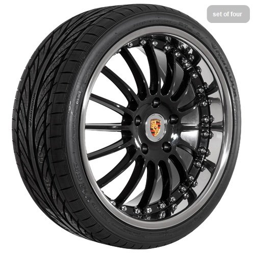 19 Inch Black 120 Series Wheels Rims and Tires 