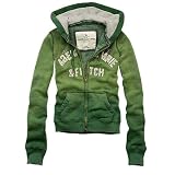 Abercrombie & Fitch, Green, large, fleece hoodie
