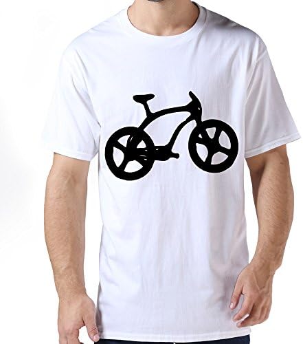 TBTJ Men Bicycle Silhouette T-shirts