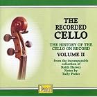 Click here to buy The Recorded Cello: The History of the cello on record, Vol. 2 by  Adolphe Frezin, Alfred Newberry, Andr� Navarra, Anthony Pini, and Anton Hekking .