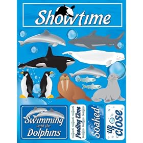 Signature Dimensional Stickers 4.5"X6" Sheet-Showtime