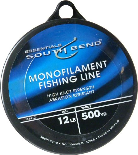 South Bend Sporting Goods M1412 "South Bend" Monofilament Fishing Line 12Lb - 500 Yards