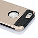 iPhone 6 Case, oneCase™ Hybrid High Impact Shockproof Protective Case Hard Plastic+Soft Silicon Rubber Armor Defender Case Cover for Apple iPhone 6 4.7 inch Screen with Stylus & Screen Protector (Gold/Black)