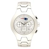 New England Patriots Mens NFL Hall of Fame Chronograph Watch (Bracelet)