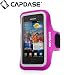 CAPDASE Sport Armband Zonic for 4 inch Smartphone, Fuchsia 4����� ���ޡ��ȥե����б� ���ݡ��� ������Х�� �ڣ���� �ա����� AB00P126A-1204