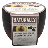 Upper Canada Soap & Candle Pressed Olive Avocado Coarse Salt Scrub, 9.6-Ounces