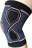 Kunto Fitness Knee Brace Compression Support Sleeve for Sports, Arthritis, Joint Pain, Injury Recovery and More!