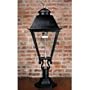 Gaslite America Gl3000 Cast Aluminum Manual Ignition Natural Gas Light With Open Flame Burner And Pedestal Mount