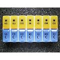 Pillenbox Pillendose Tablettenbox Tablettendose f�r 1 Woche