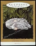 Hallmark Keepsake Ornament Millennium Falcon Star Wars Light and Magic