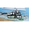 VINERS ESSENTIALS PAN SET COOKWARE SET STAINLESS STEEL