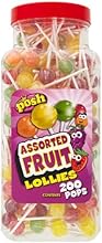 POSH Assorted Fruit Lollies 200 pops per jar