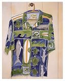 Hawaiian Shirt IV by Mary Spears,16 in. x 20 in.